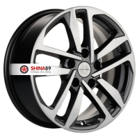 6,5*16 5*112 ET46 57,1 Khomen Wheels KHW1612 Gray-FP