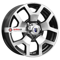 7*18 5*139,7 ET35 108,5 КиК Намиб (КС775) Алмаз черный