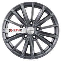 6,5*16 5*112 ET46 57,1 Khomen Wheels KHW1611 Gray-FP