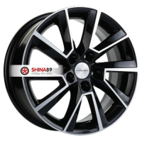 6*15 5*100 ET40 57,1 Khomen Wheels KHW1507 Black-FP