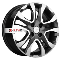 6*15 4*100 ET50 60,1 Khomen Wheels KHW1503 Gray-FP (Vesta)