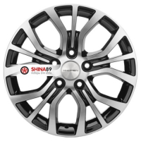 6,5*16 5*114,3 ET38 60,1 Khomen Wheels KHW1608 Black-FP (Alphard)
