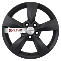 6*15 5*100 ET38 57,1 Khomen Wheels KHW1504 Black Matt (Rapid)