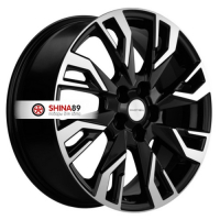 7*18 5*114,3 ET40 66,5 Khomen Wheels KHW1809 Black-FP