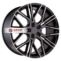 9,5*21 5*114,3 ET40 64,1 Khomen Wheels KHW2101 Black-FP