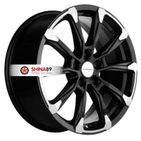 7,5*18 5*108 ET40 54,1 Khomen Wheels KHW1808 Black-FP
