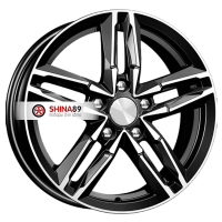 6*16 5*110 ET45 63,35 КиК Sayan (КС731M) Алмаз черный