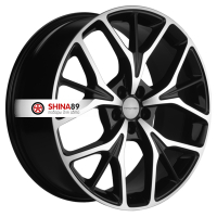 8*20 5*120 ET41,5 66,1 Khomen Wheels KHW2012 Black-FP
