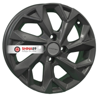 5,5*14 4*100 ET38 67,1 Khomen Wheels KHW1402 Gray