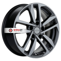 6,5*16 5*112 ET46 57,1 Khomen Wheels KHW1612 Gray