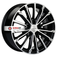 6,5*16 5*108 ET43 65,1 Khomen Wheels KHW1611 Black-FP