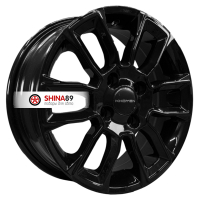 5,5*14 4*100 ET38 67,1 Khomen Wheels KHW1406 Black (Accent/Getz/i20)